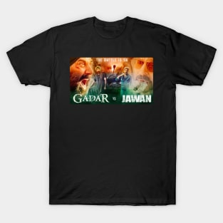 GADAR VS JAWAN T-Shirt